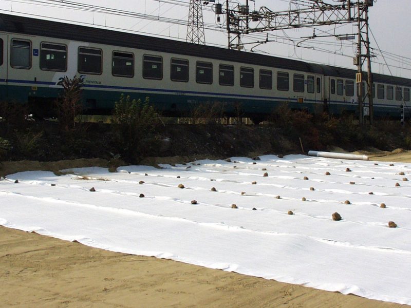 Geogriglie Tenax per il rinforzo di base di ferrovie