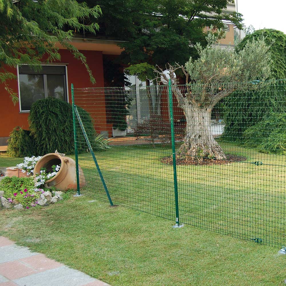 vidaXL Rete per Recinzione da Giardino in HDPE 1x1,2 m Verde