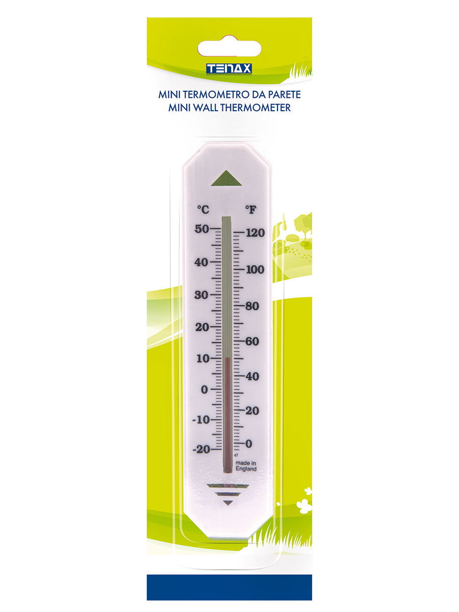 MINI TERMOMETRO DA PARETE. Accessori per l'orto. Tenax