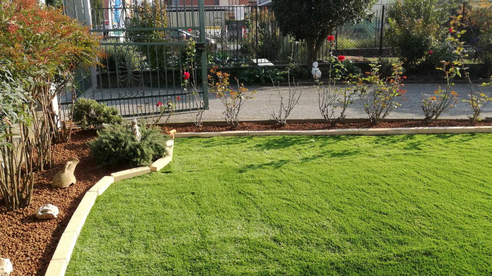 Prato sintetico IRISH MAT 40 - giardino privato