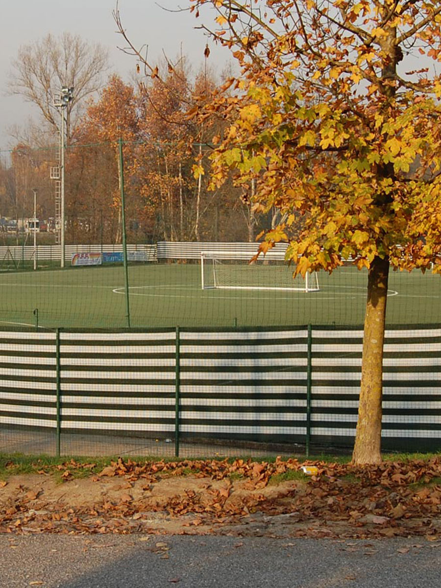 Rete per schermatura impianti sportivi SOLEADO SPORT - Nibionno Calcio