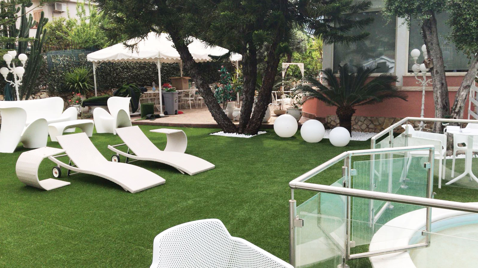 Prato sintetico IRISH MAT 40 - villa relax piscina giardino