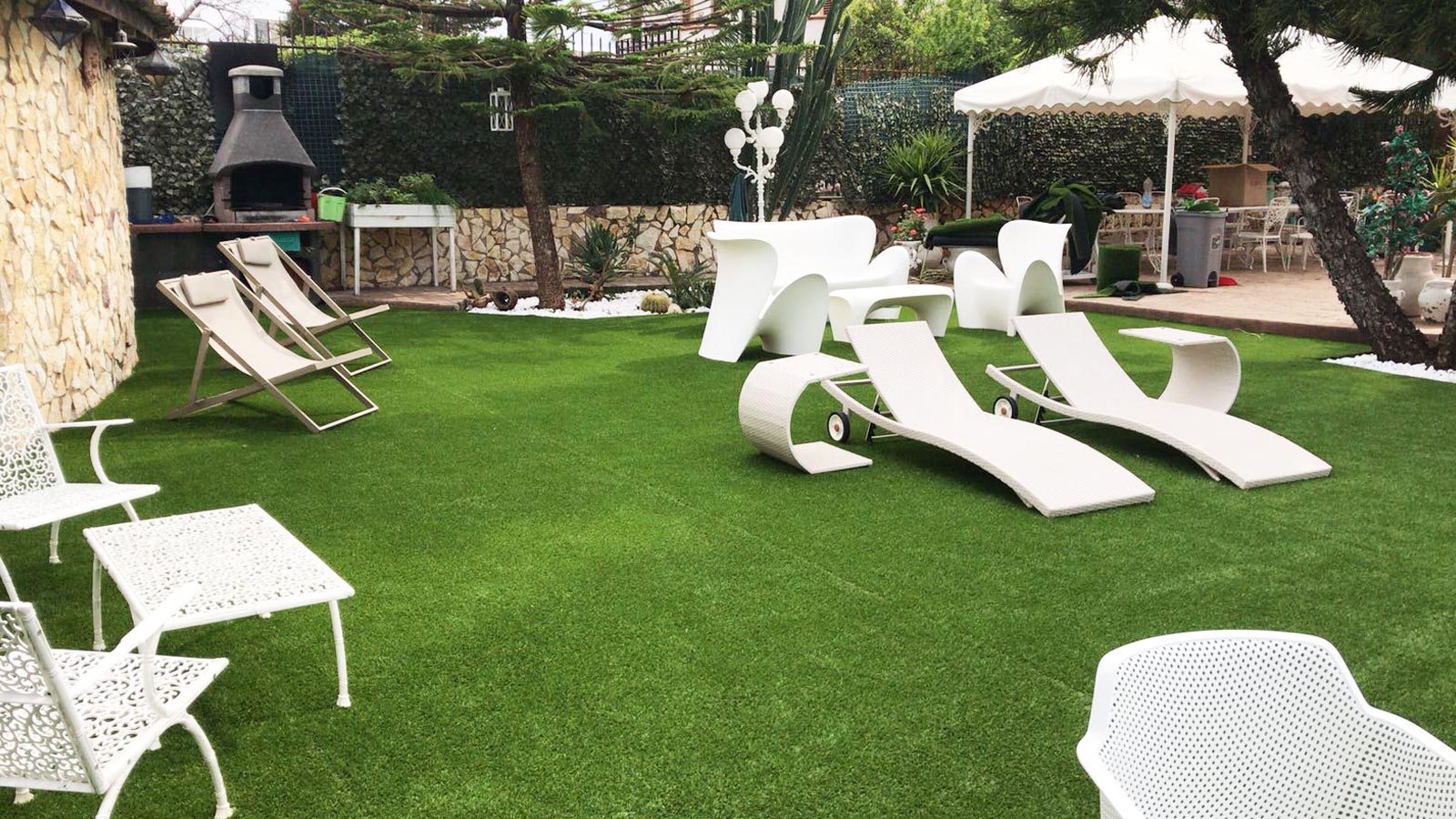 Prato sintetico IRISH MAT 40 - villa relax piscina giardino