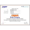 Cribis Prime Company Certificate of maximum commercial reliability