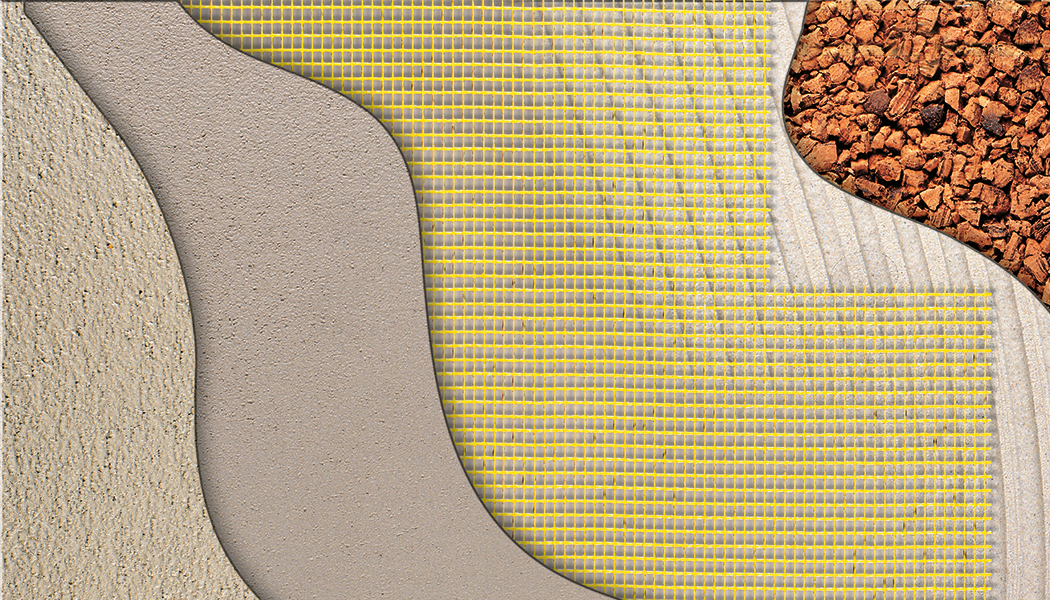 Portaintonaco e antifessurazione